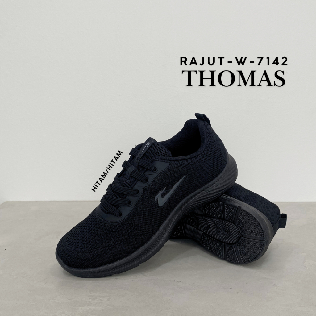 Sepatu Sekolah Dewasa THOMAS Rajut-W-7142