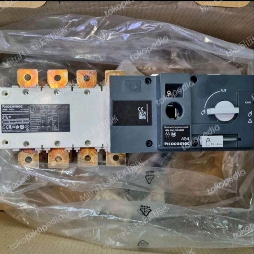 COS SOCOMEC ATYS R 4P 400A MOTORISED COS ATYS 400A