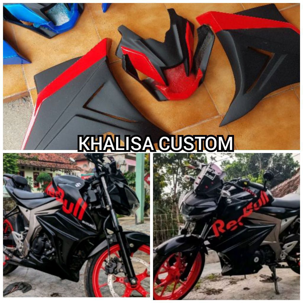 Cover headlamp paket Half Fairing Suzuki Gsx s150 s 150