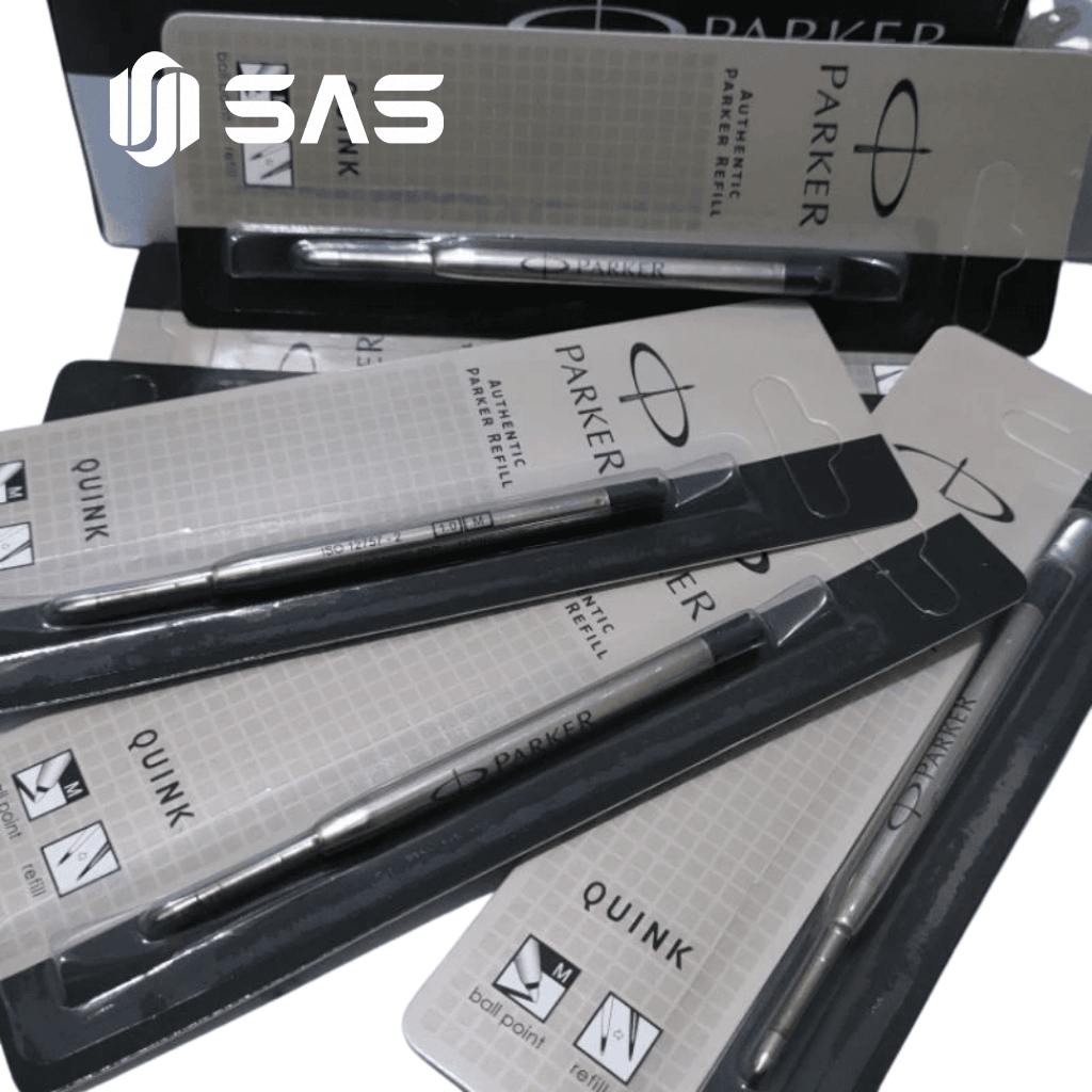 Refill Parker ORIGINAL BallPen | Isi Ulang Pulpen Parker BP | Warna Tinta Hitam