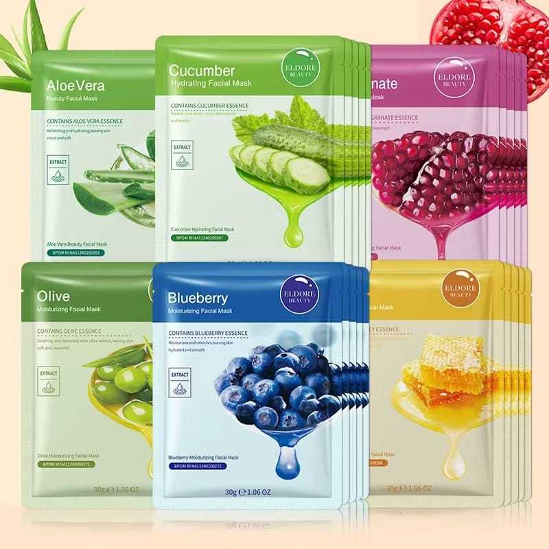 ELDORE Masker Facial Sheet Mask