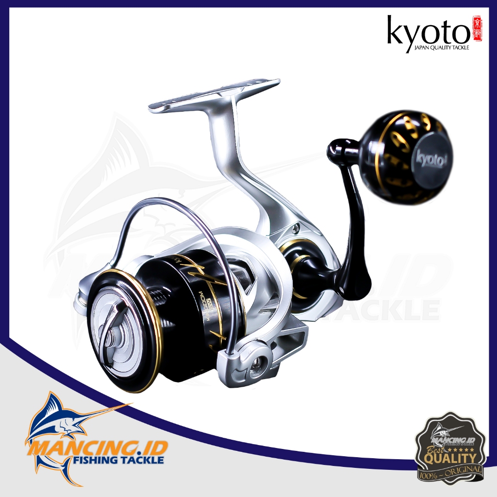 KYOTO KINGDOM SW HSX Reel Spining Aluminium Knob Power Handle Reel Pancing Salt Water
