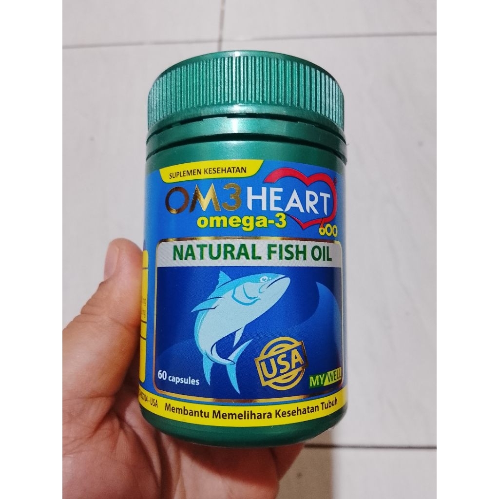 Omeheart omega 3 isi 60