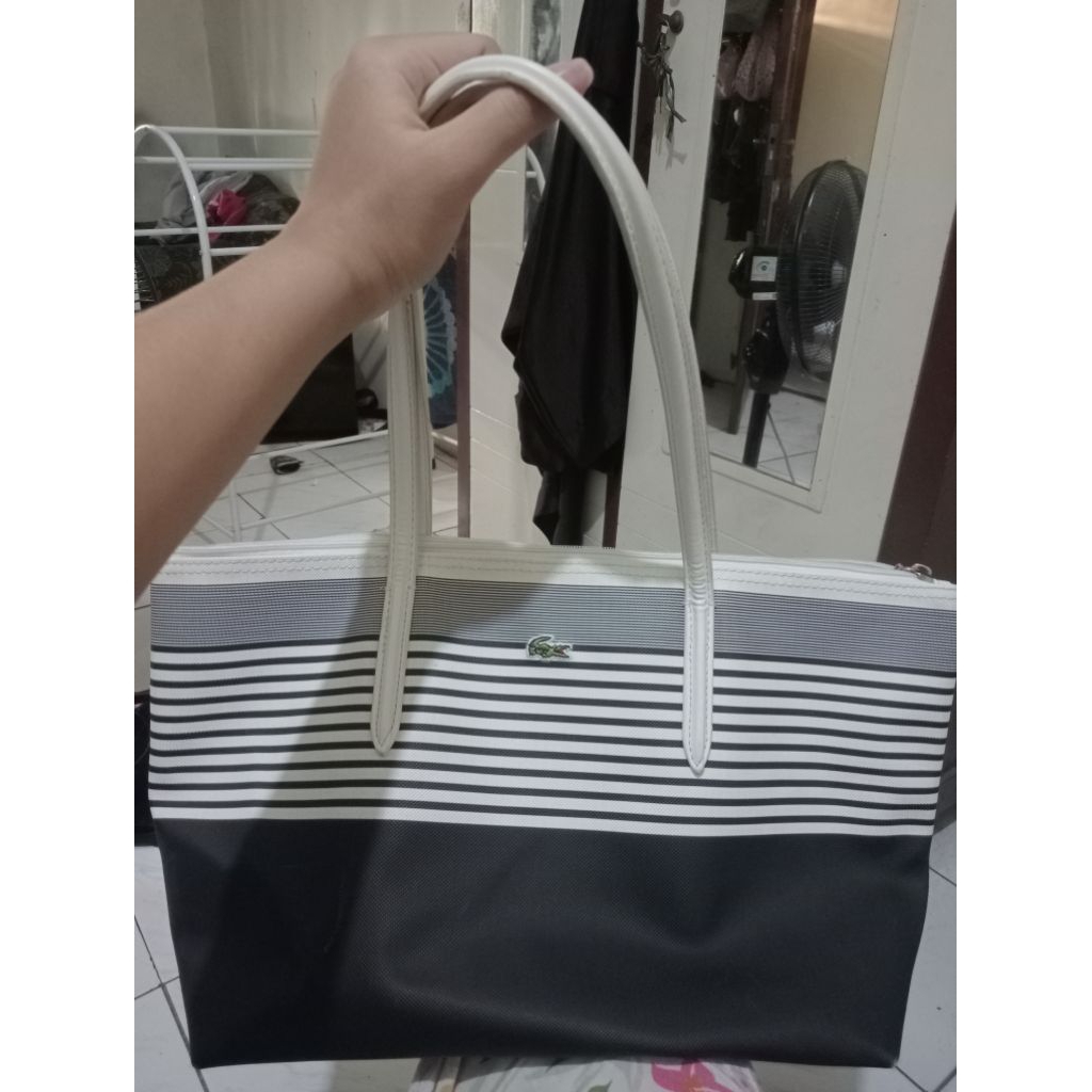 preloved tas lacoste large original