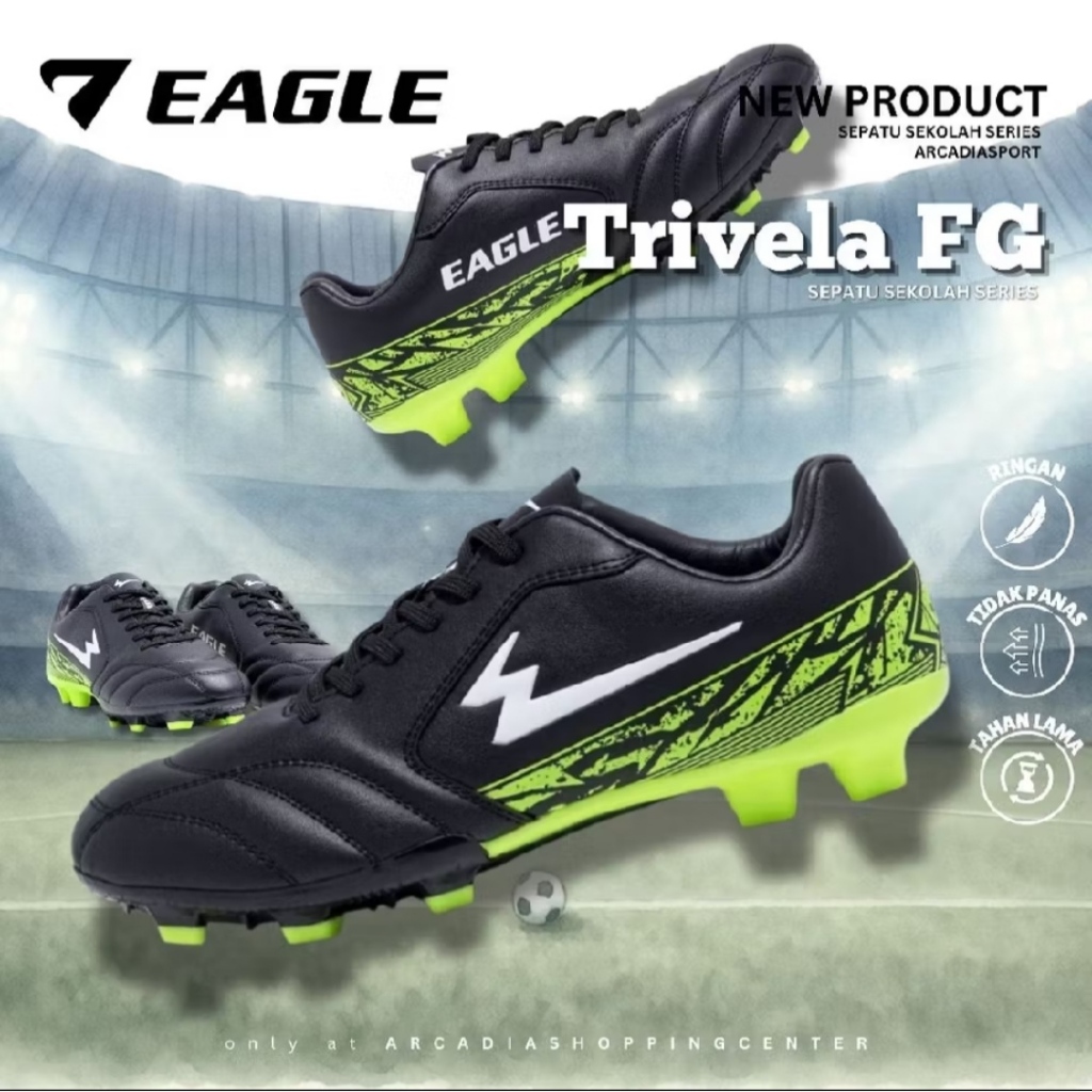 Sepatu Bola Eagle Trivela FG Original