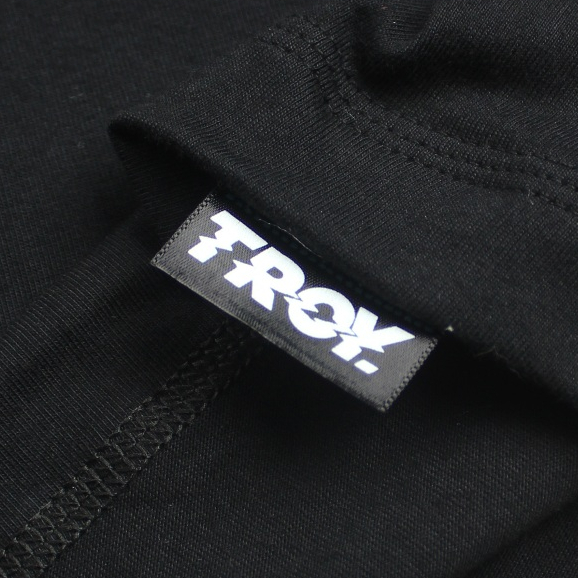 Troy Company Kaos Polo Hitam - Laurel Wreath Polo Shirt Black PRD 3007
