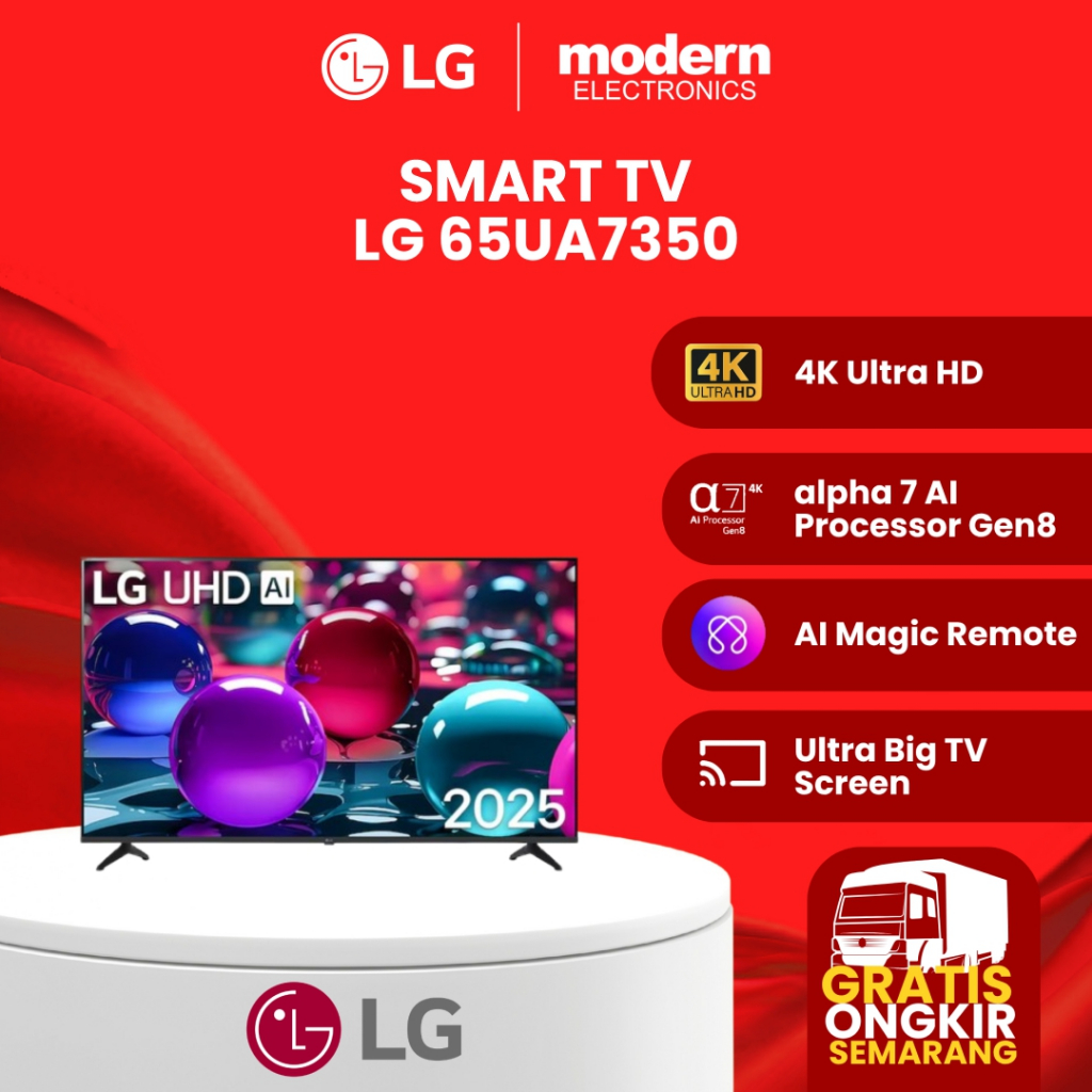 LG SMART TV 65 INCH 65UA7350PSB