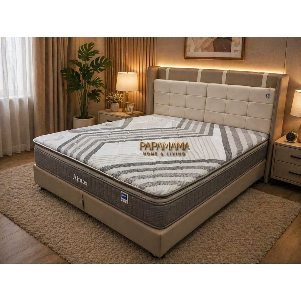 Springbed Angel Almas - Only Matras 180x200 - Springbed Murah - Kasur Promo Medan - Garansi