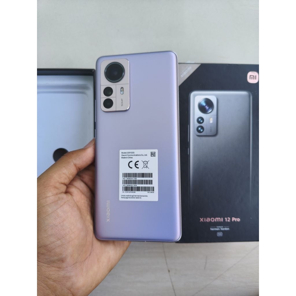 Xiaomi 12 Pro 12/256GB Fullset Second No Minus