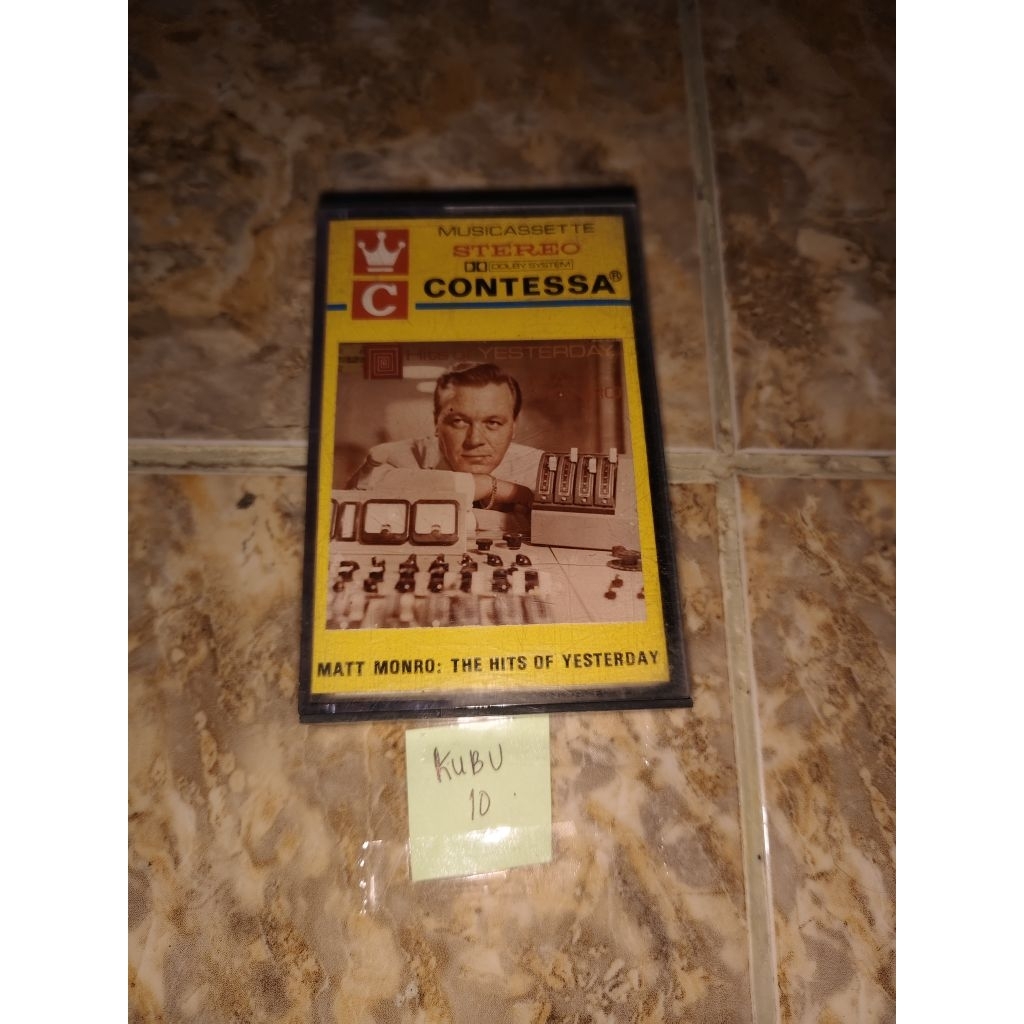 Kaset pita Matt monro: The hits of yesterday