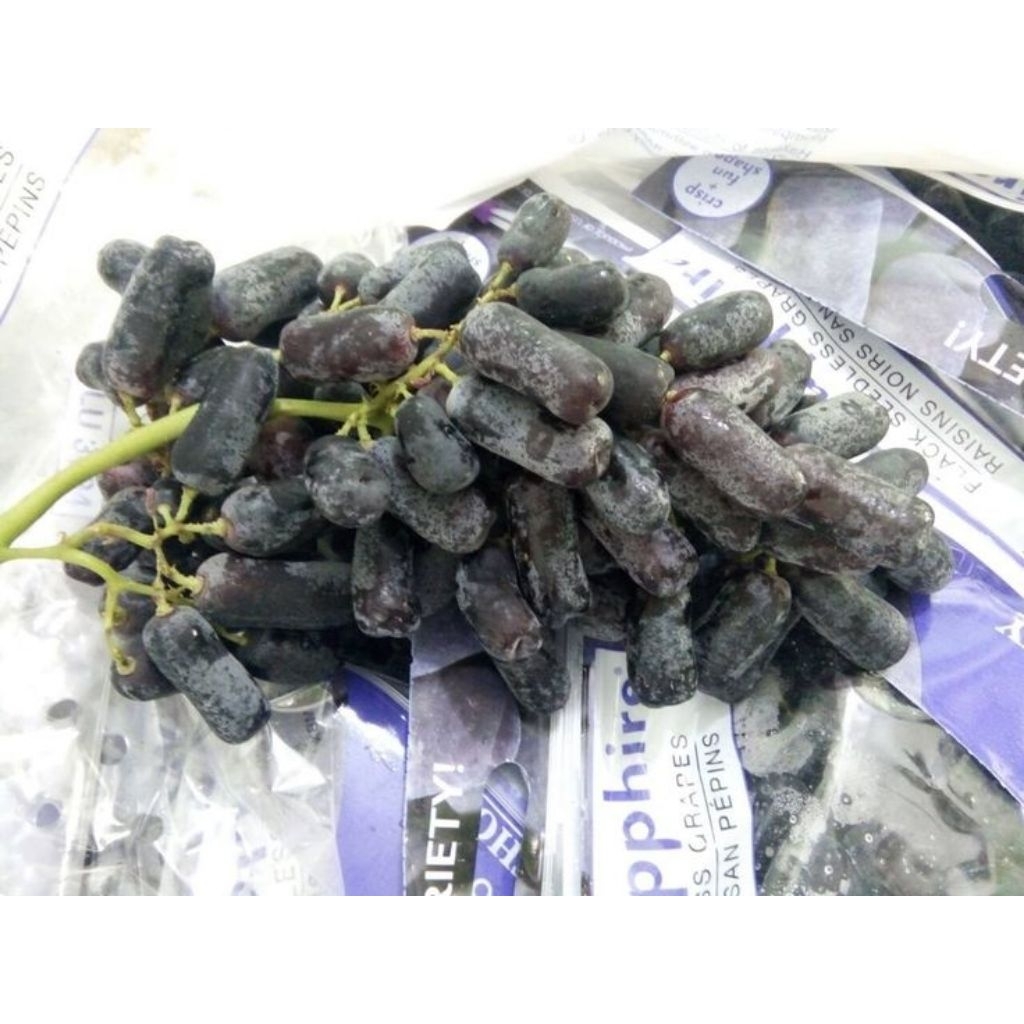 [PREMIUM] Anggur Hitam Moondrop (Sweet Sapphire) 1Dus Super Premium