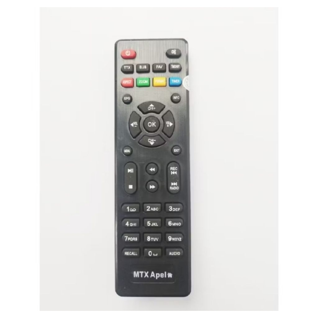 TEMOT TV STB MATRIX  APEL MERAH / REMITE RECEIVED APEL HD DVB-T2 UHF