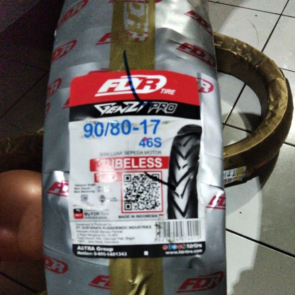 FDR GENZI PRO 90/80 17 TUBELES