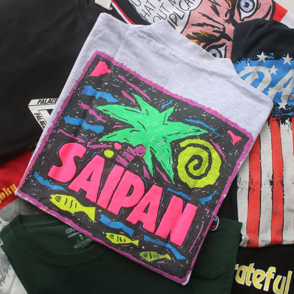 Kaos Vintage Tshirt Saipan By Softee