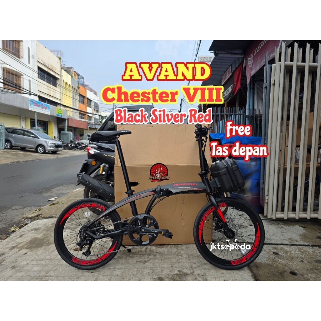 Sepeda Lipat Avand Chester VIII
