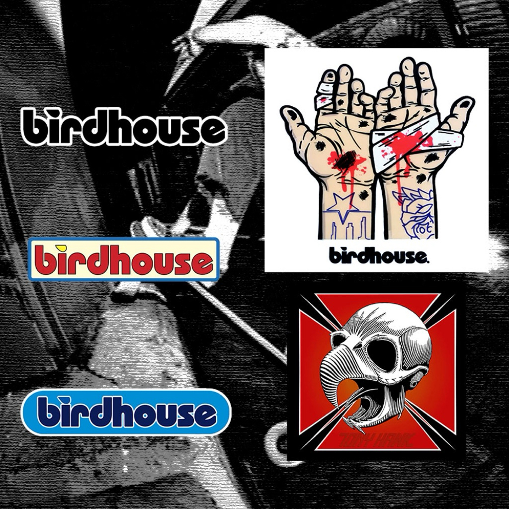 STIKER BIRDHOUSE SKATEBOARD
