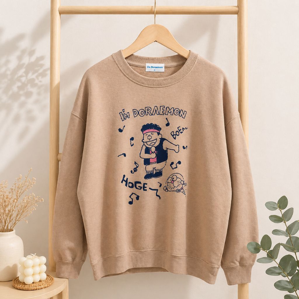 Crewneck anime doraemon official license