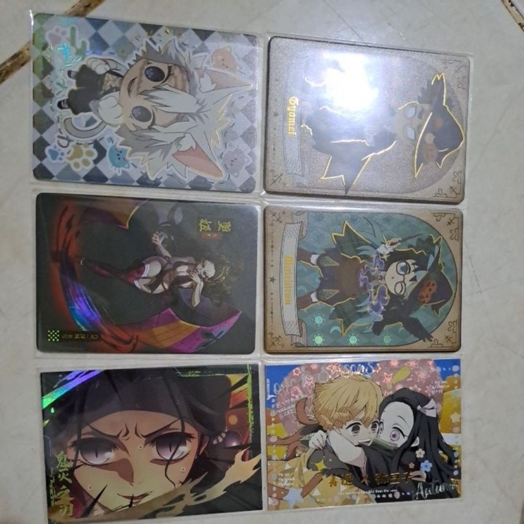 collectible card kimetsu no yaiba demon slayer ccg