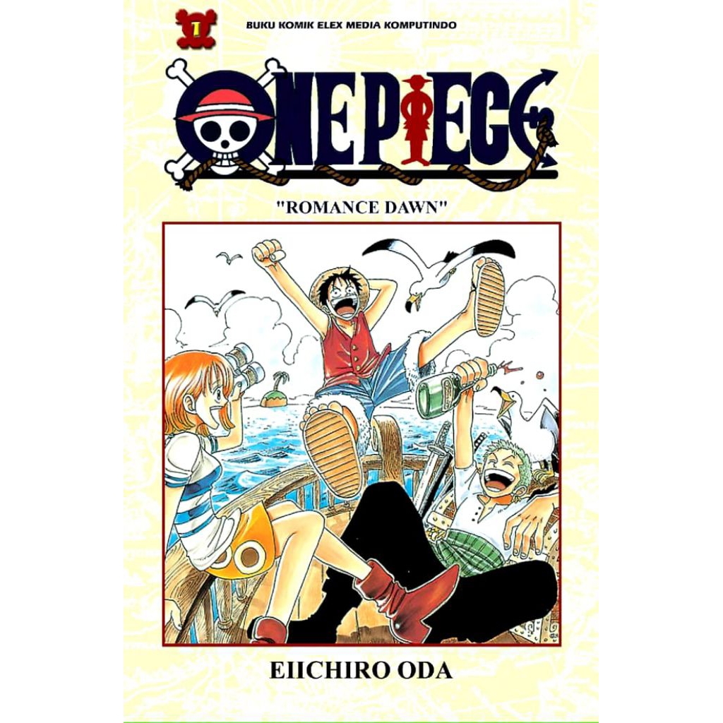 KOMIK ONE PIECE 01 by Eiichiro Oda