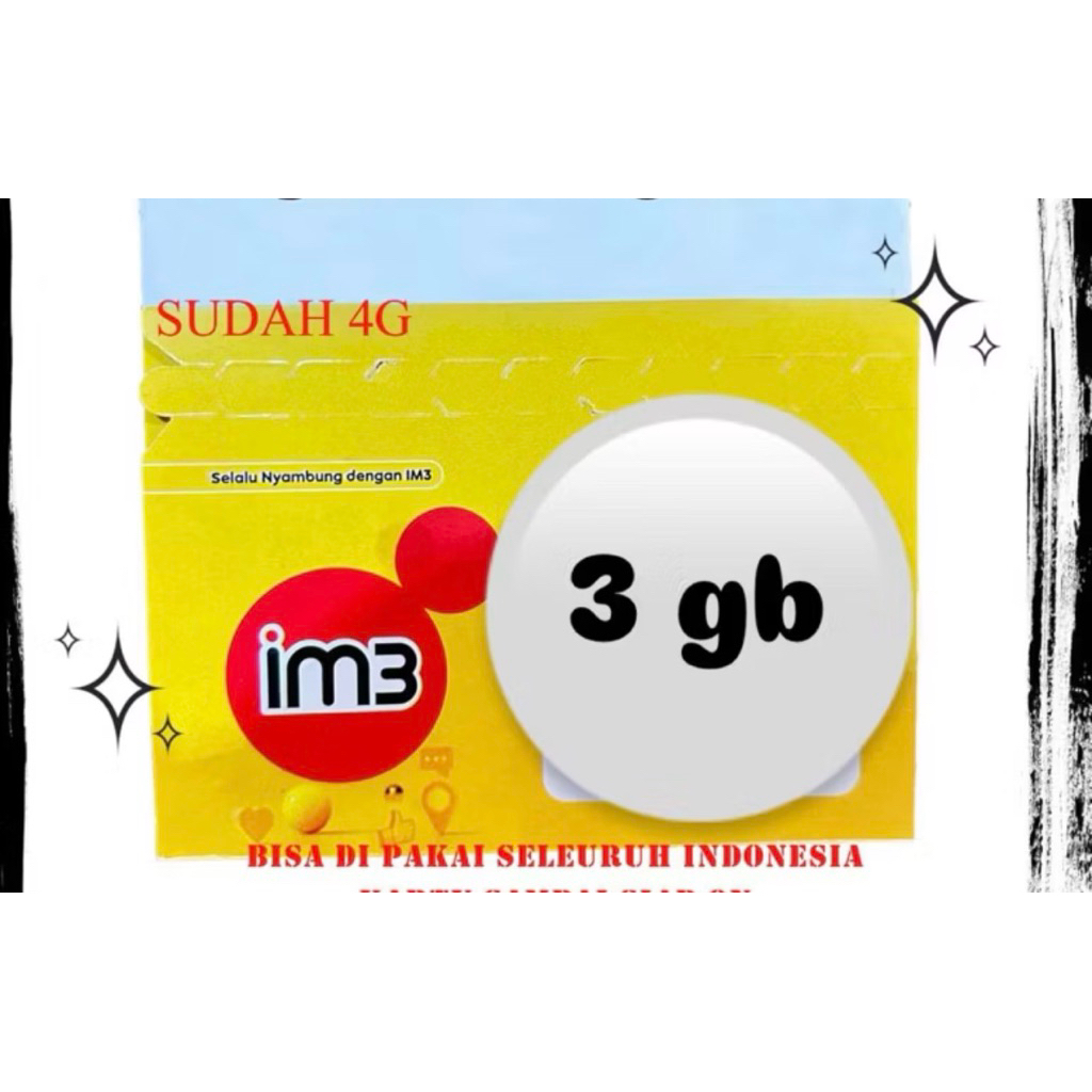 PERDANA INDOSAT 3GB EXP PANJANG