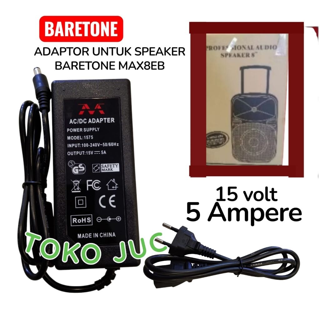 Adaptor speaker Baretone MAX8EB Adapter MAX8EB