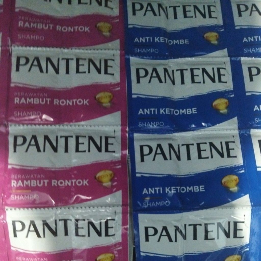 SHAMPO PANTENE PER RENCENG ISI 12 SACHET TERMURAH