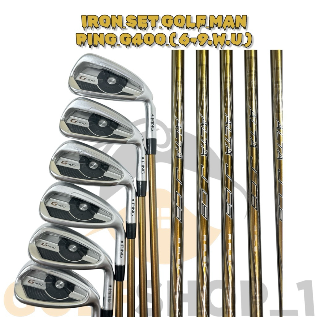 Stick Golf Man Iron Set Golf Ping G400 Shaft Graphite Flek Reguler Second Original