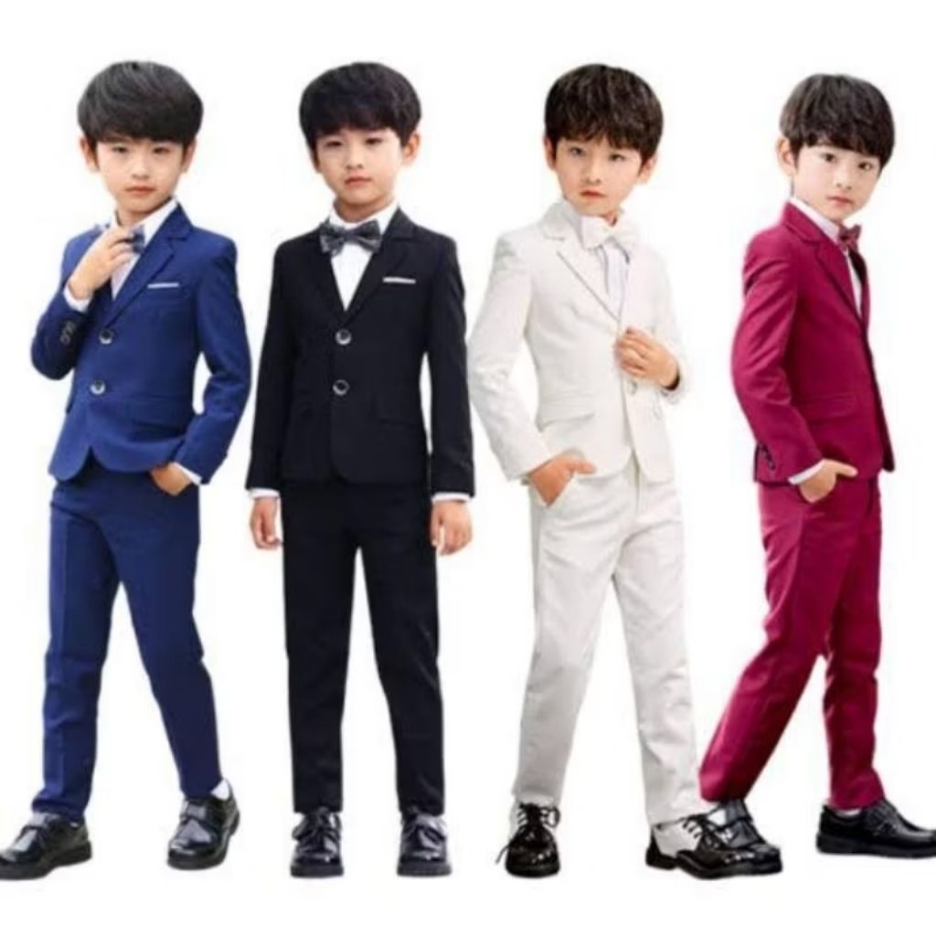 jas blazer anak laki-laki / jas blazer formal slimfit anak laki-laki