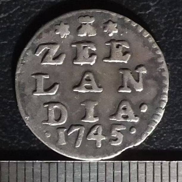 #6.ST. KOIN KUNO || KOIN PERAK || SILVER COIN || ZEELANDIA 2 STUIVER TAHUN 1745