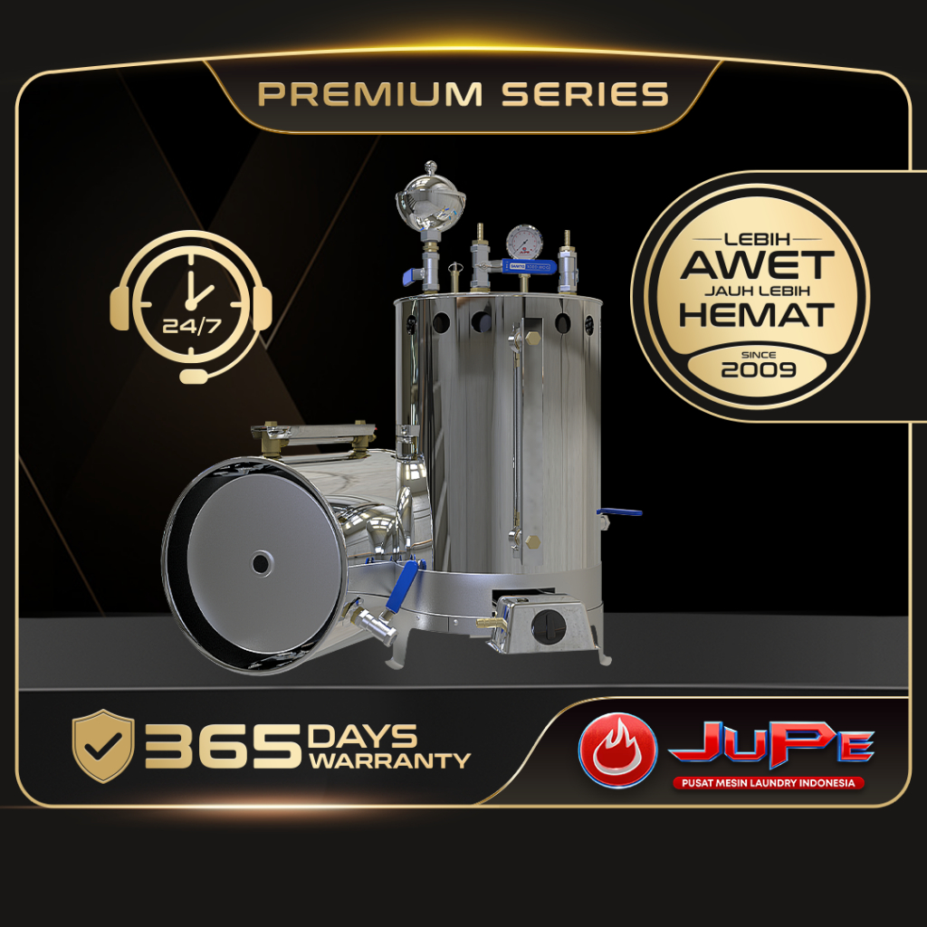 Boiler Setrika Uap 15 liter Stainless