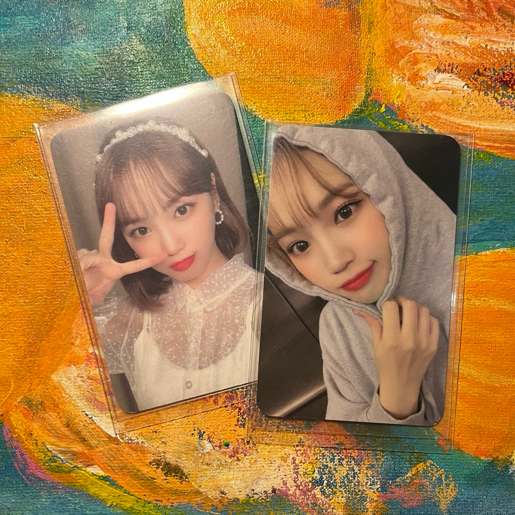 [ READY STOCK ] PHOTOCARD CHAEWON ONEIRIC DAIRY THEATER BENEFIT HOODIE OD BENE PEACE IZONE LE SSERAF