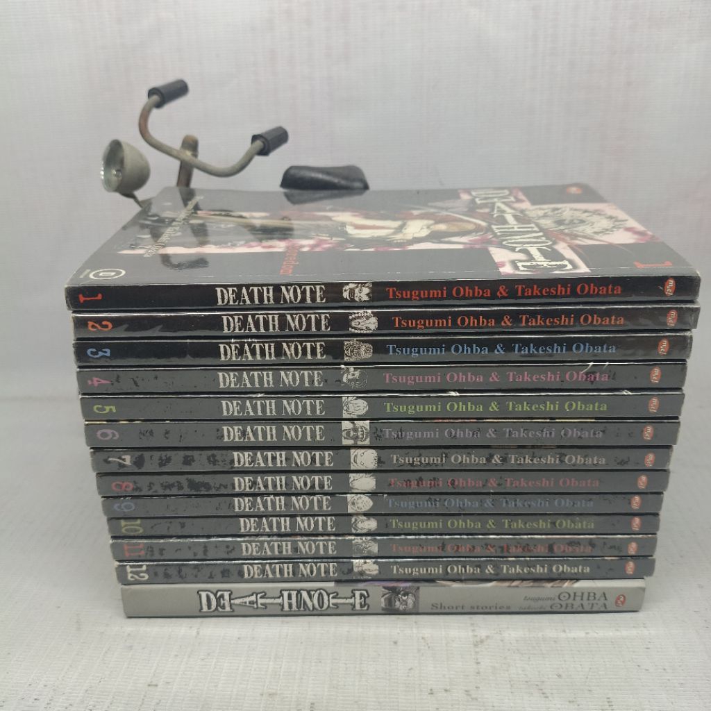 Komik death note vol 1-12 tamat + Side Story