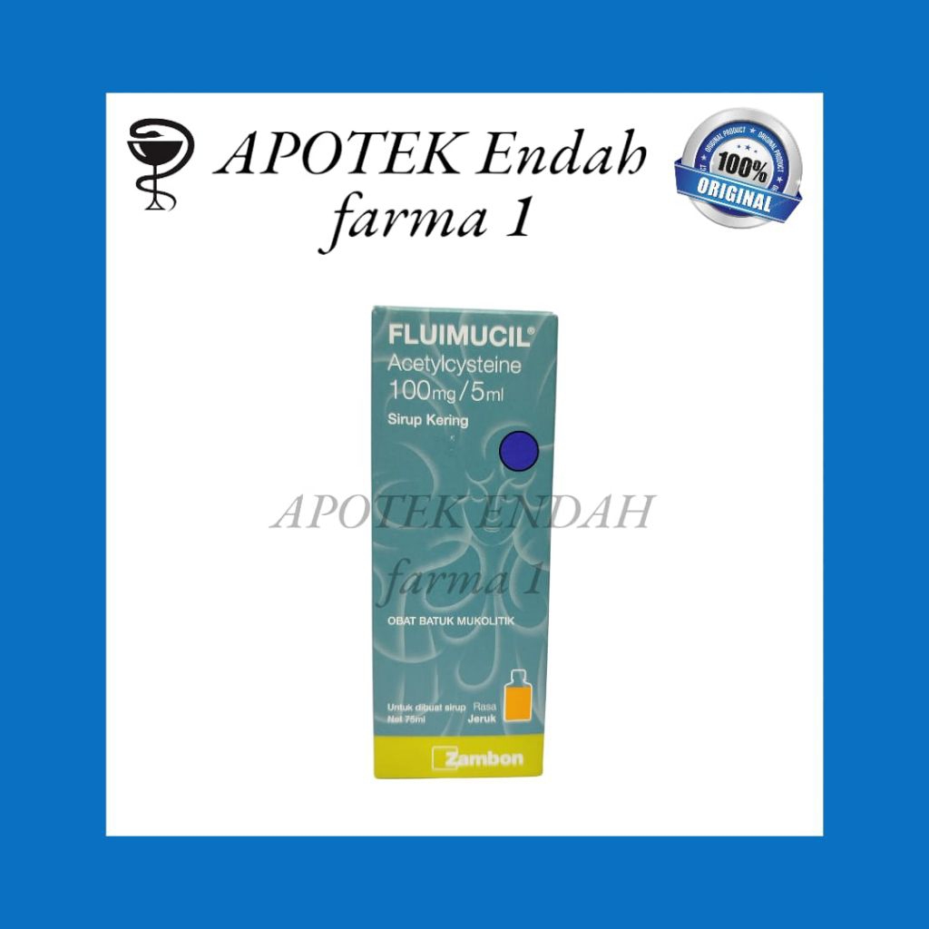 Obat Batuk Sirup Kering FLUIMUCIL100ml