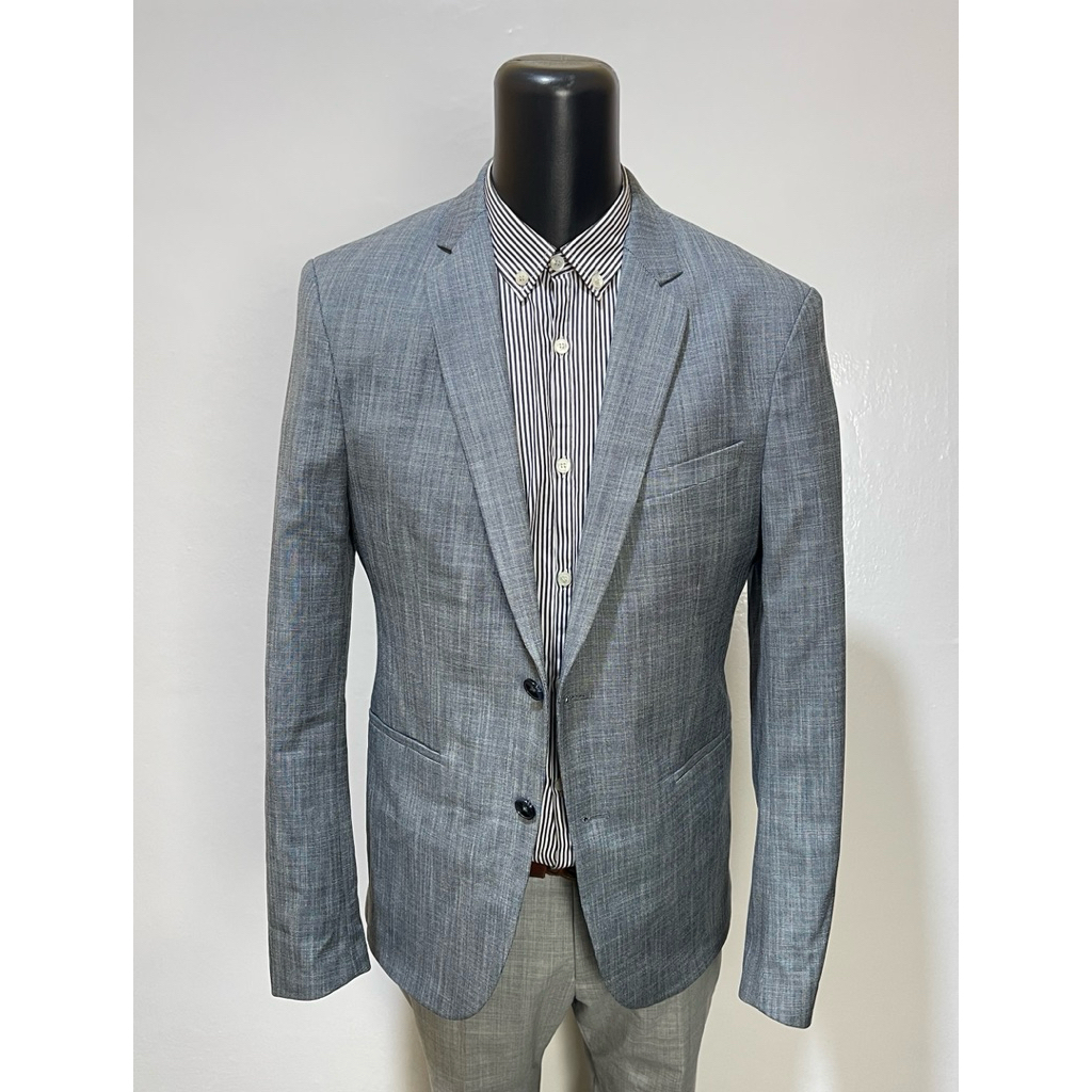 zara man blazer abu  jas casual s