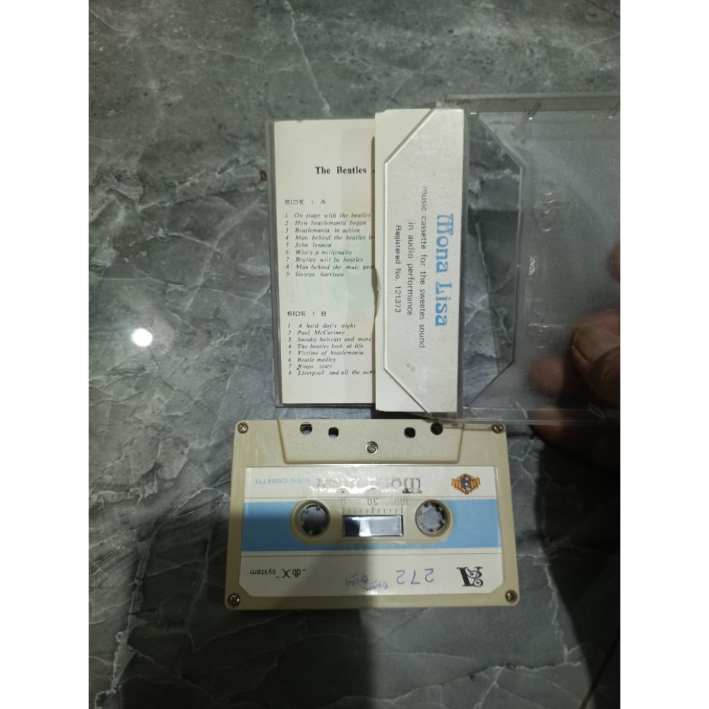 THE BEATLES STORY- MONALISA Kaset Pita Original-Di GB2