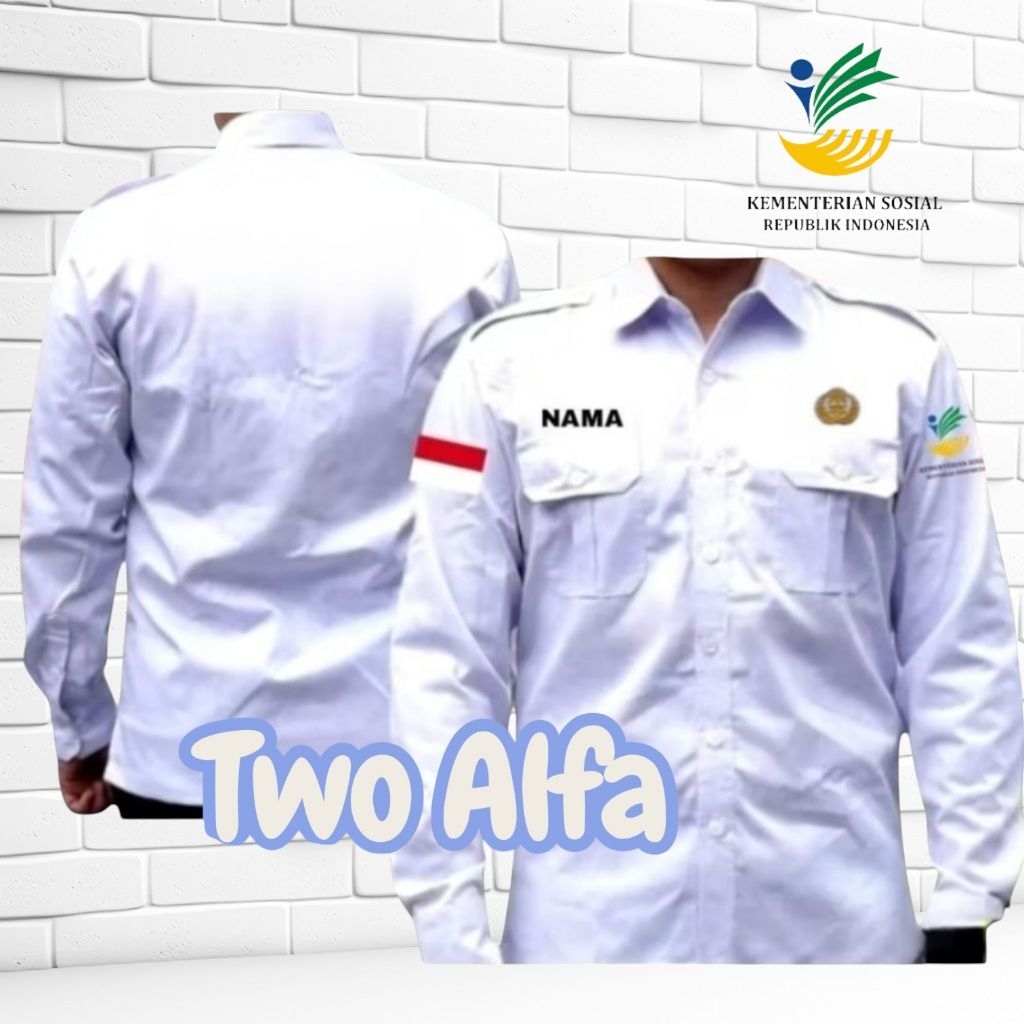 SERAGAM PKH KEMENSOS KEMEJA PKH BAJU PKH PDH KEMENSOS PDL KEMENSOS.