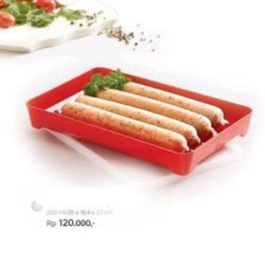Sausage Keeper Snack Keeper Tupperware Baru