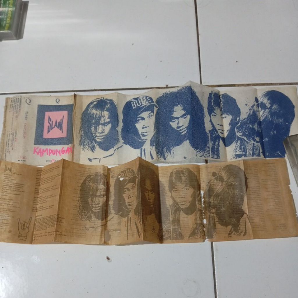 cover kaset album slank kampungan