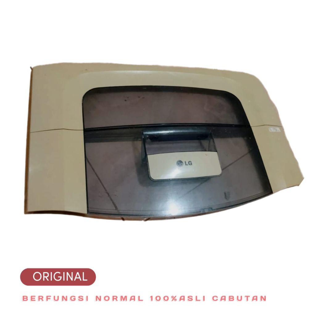 penutup bagian atas (top cover) mesin cuci bukaan atas mesin cuci lg 1 tabung wf-l705tc l