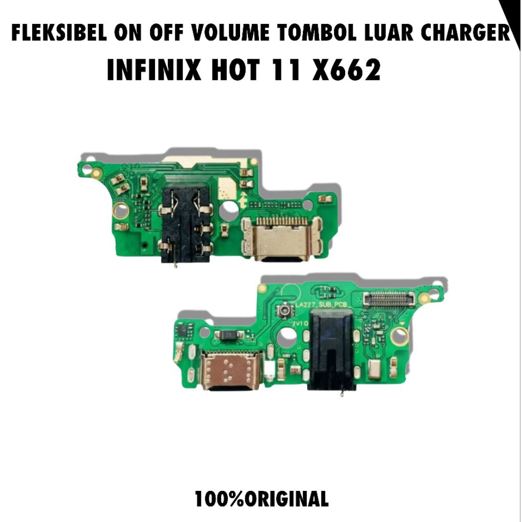 Konektor papan Cass Charger Hp Infinix hot 10 X622 Original