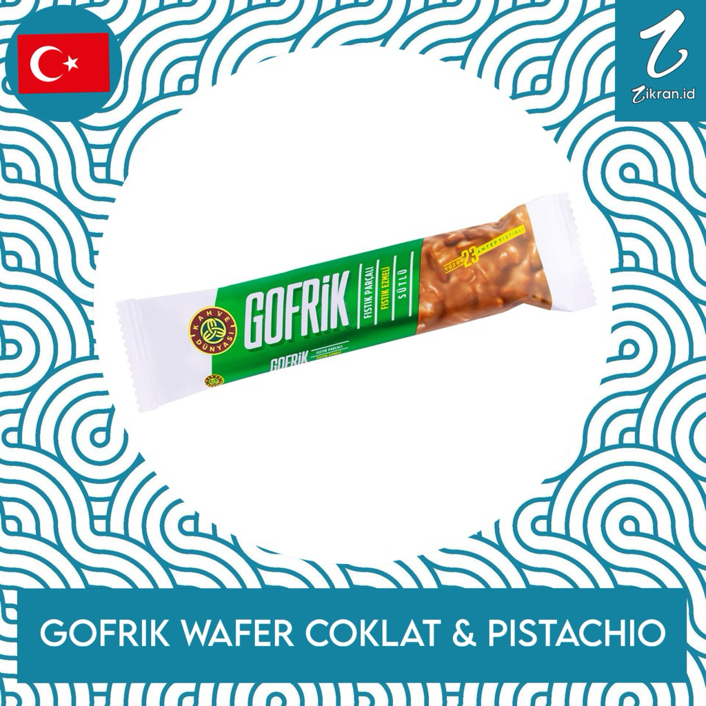 READY STOCK - GOFRIK COKLAT PISTACHIO TURKI