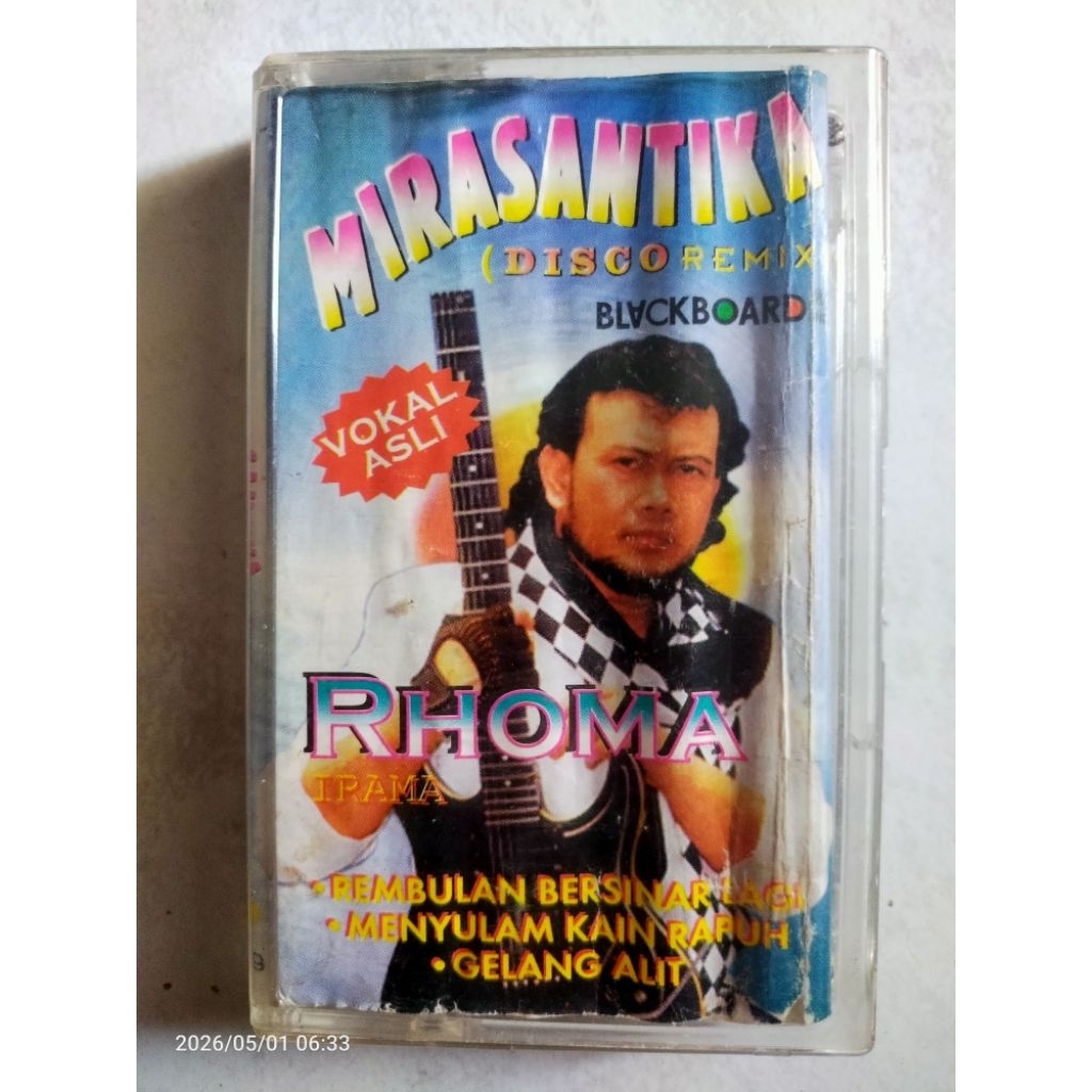 kaset pita jadul RHOMA IRAMA "Mirasantika, disco remix"
