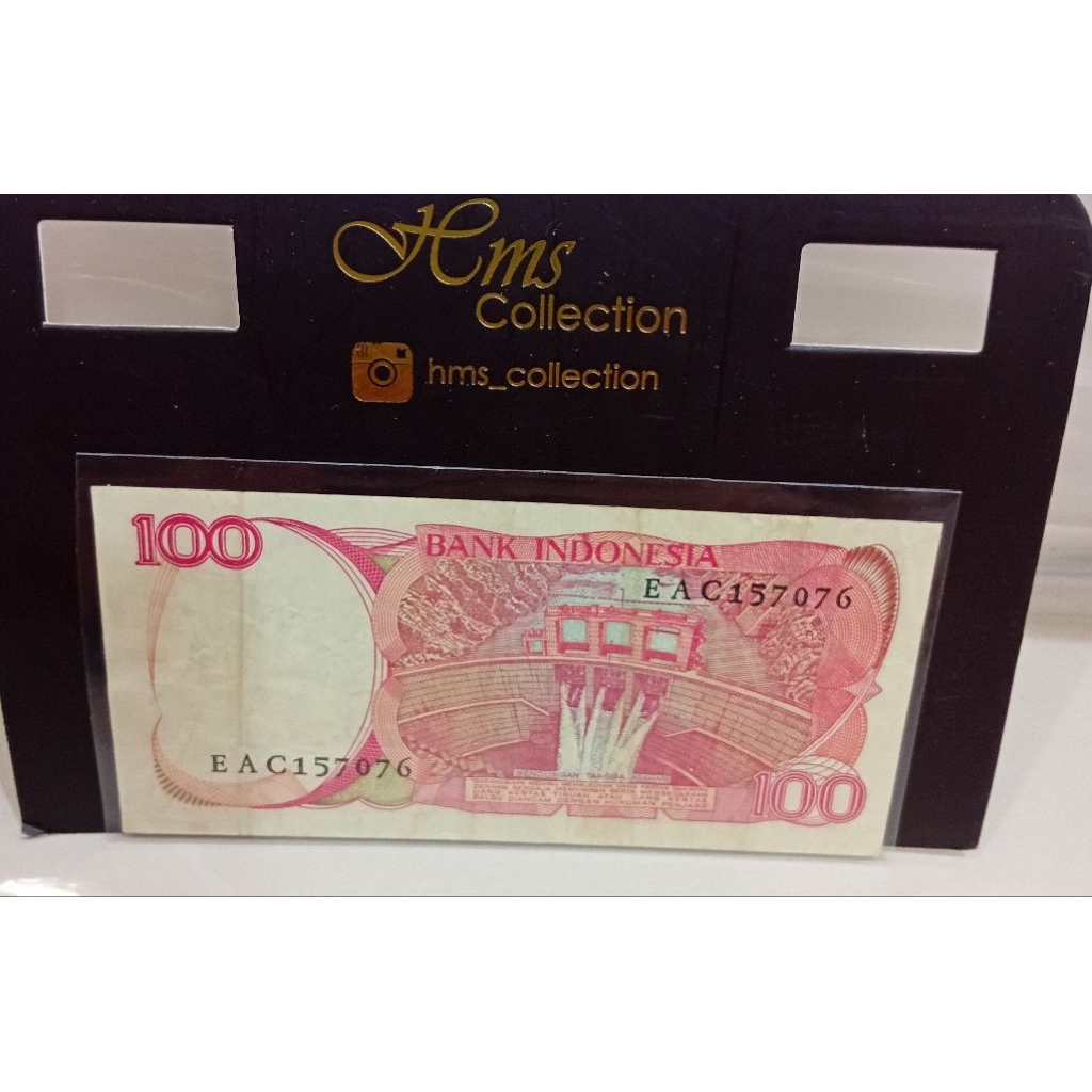 Uang Kuno 100rupiah burung goura VF
