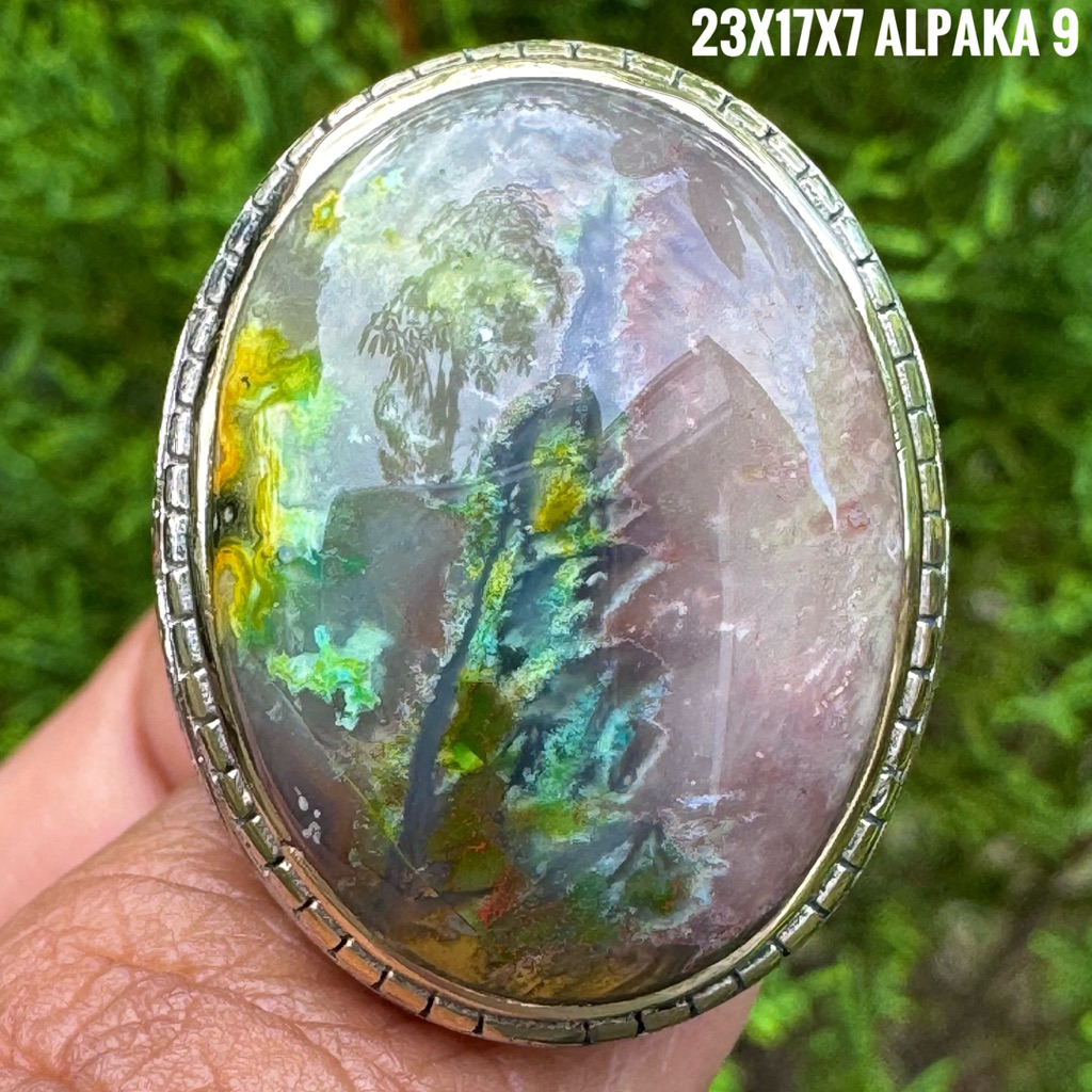 Cincin Batu Akik Natural Rubah