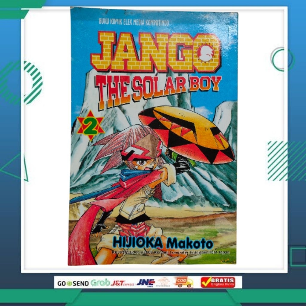 Buku Komik Jango The Solar Boy Vol.2