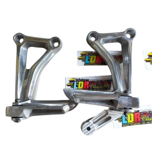 Postep CBR 650 set pangkon knalpot / fostep CBR 650 set dudukan knalpot