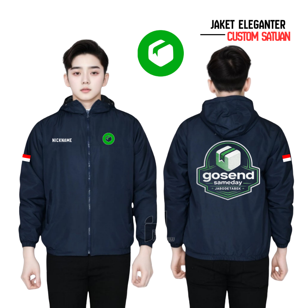 JAKET CUSTOM GOSEND PARASUT WP ELEGANTER