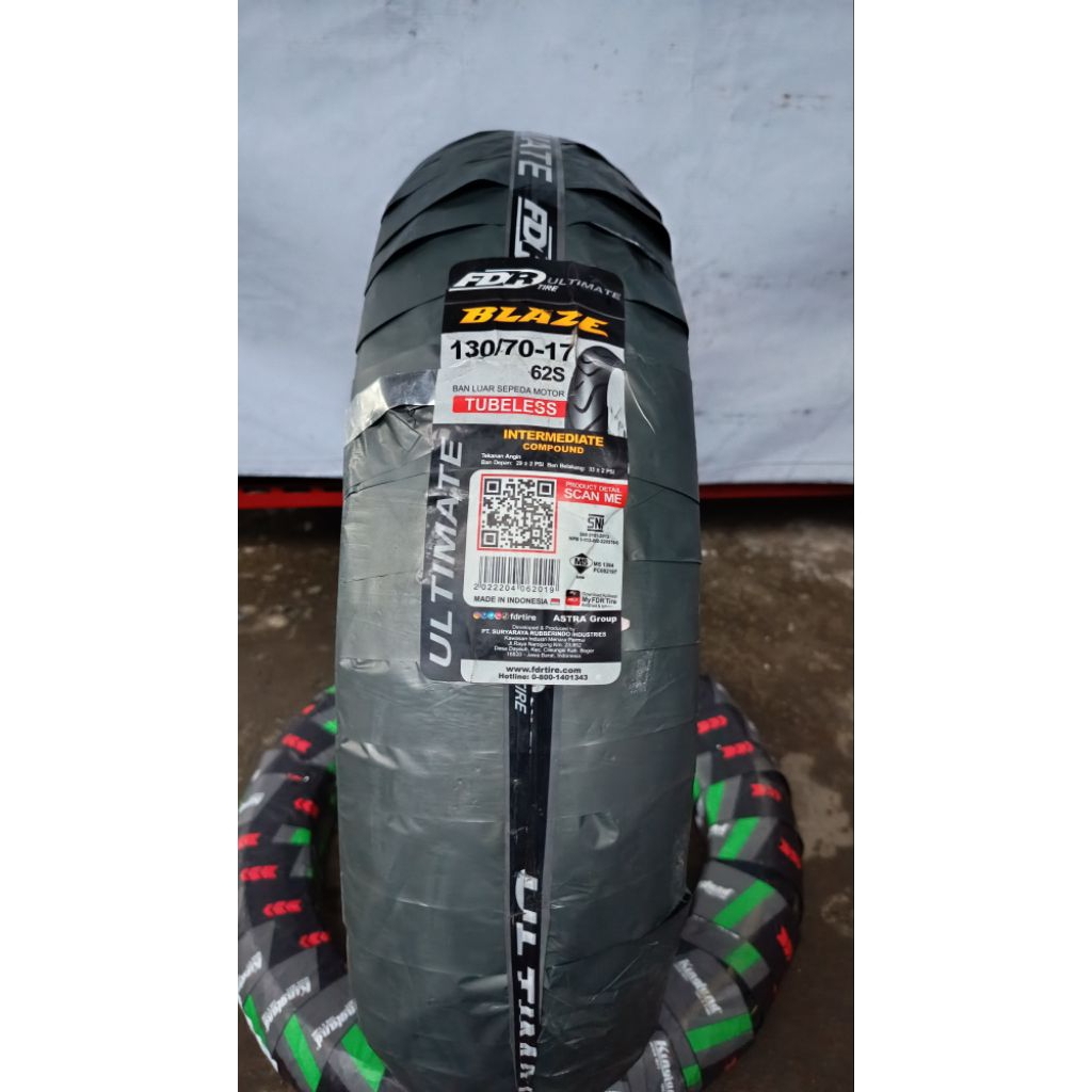 Ban FDR blaze 130/70-17 tubeless