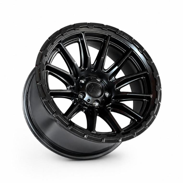 Velg Fuel FC866 Ring 20x10 H5x127 et -18 Matte Black 5 PCS | Jeep JK JL