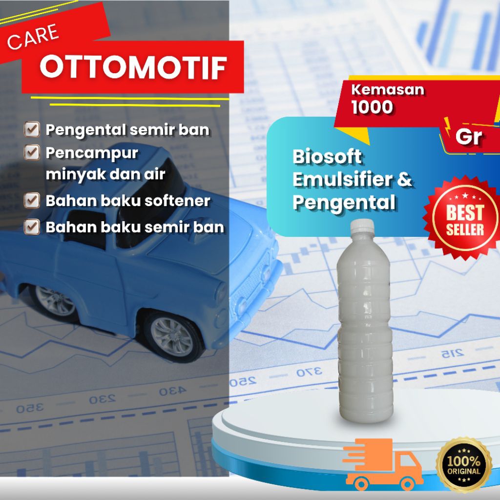 Biosoft Emulsifier | Pengental Air 1kg